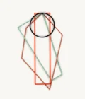 Trivets multicolor by Muller van Severen, Set 4
