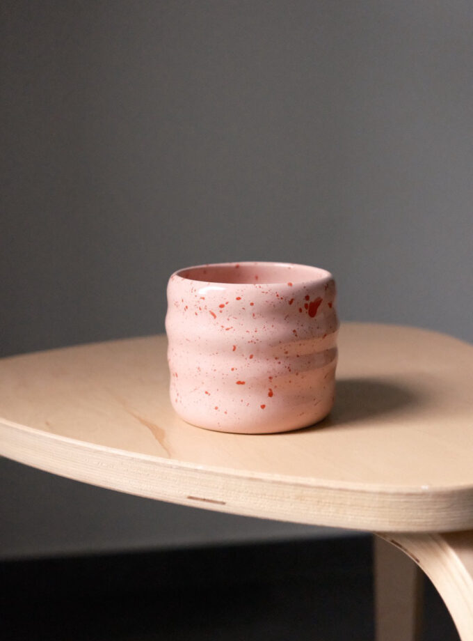 Wave Cup-sparkling blush