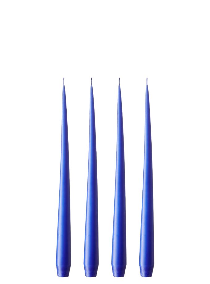 Taper candle - No 48 cornflower - 32cm