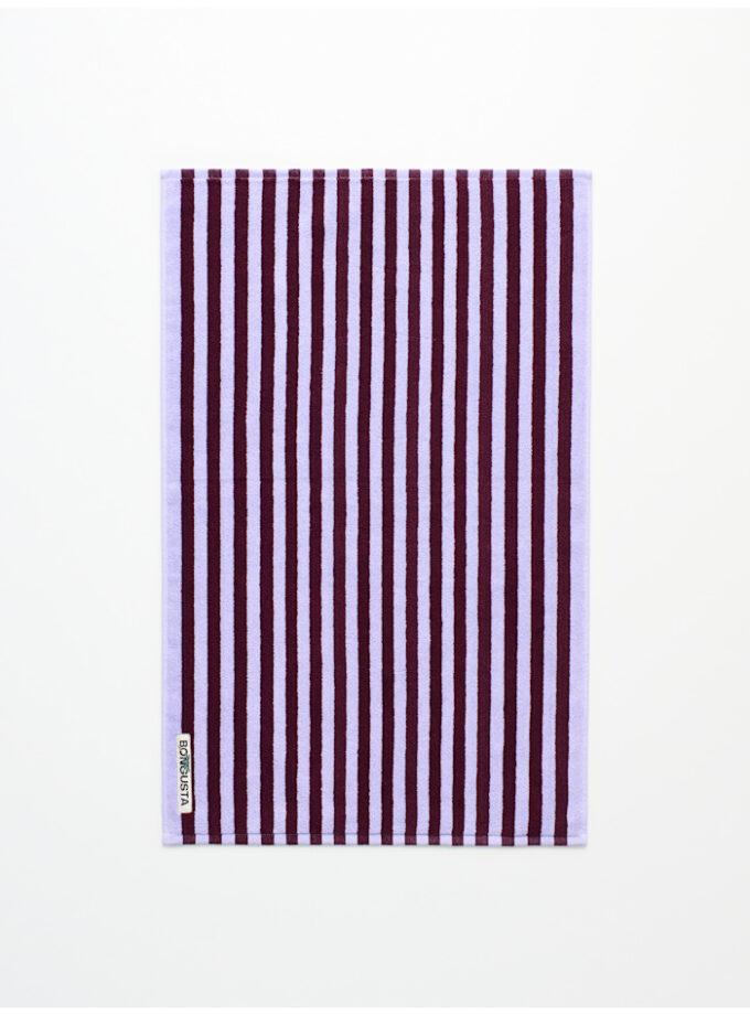 Naram Badematte, wine & lavender blue