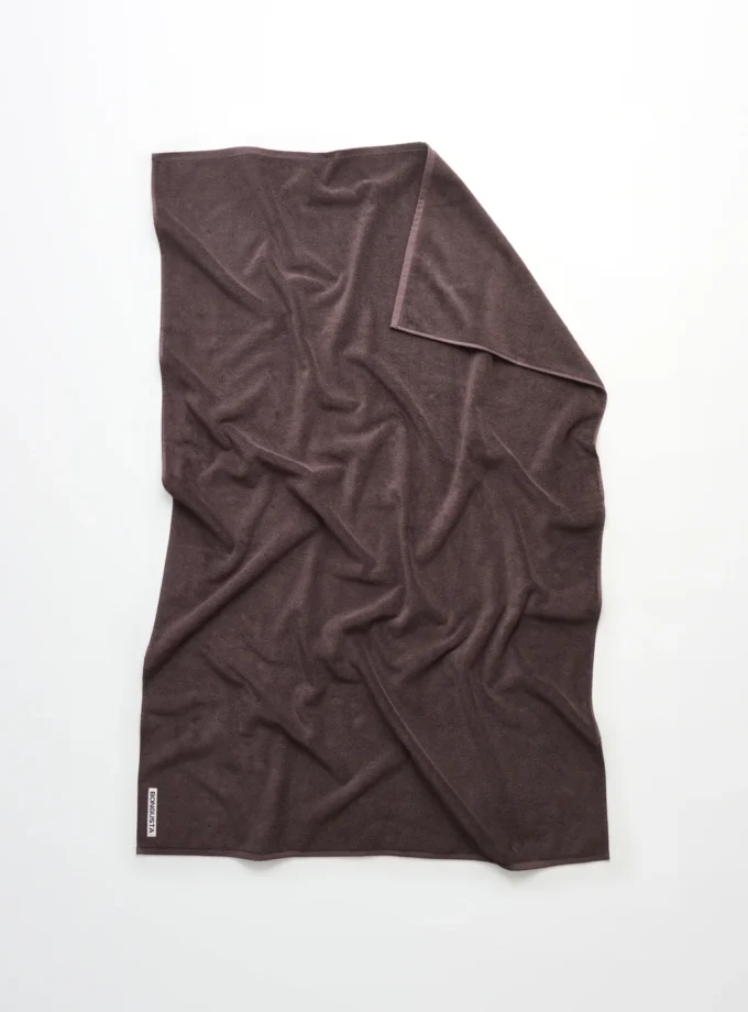 Naram Badetuch 100cm x 150cm, coffe