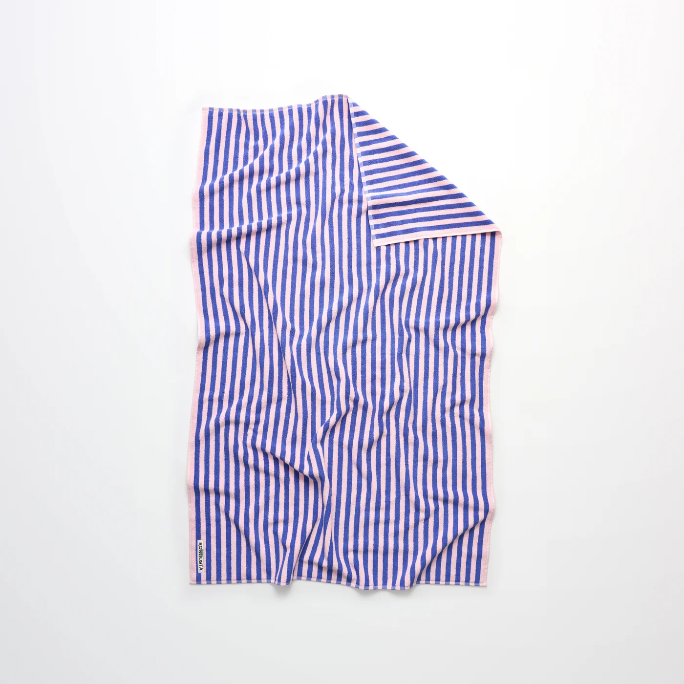 Naram Badetuch 100cm x 150cm, dazzling blue & rose